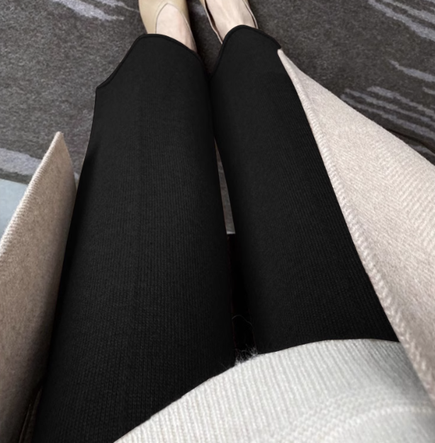 Printemps et automne Port extérieur Trendy Maman Pantalon casual à large jambe