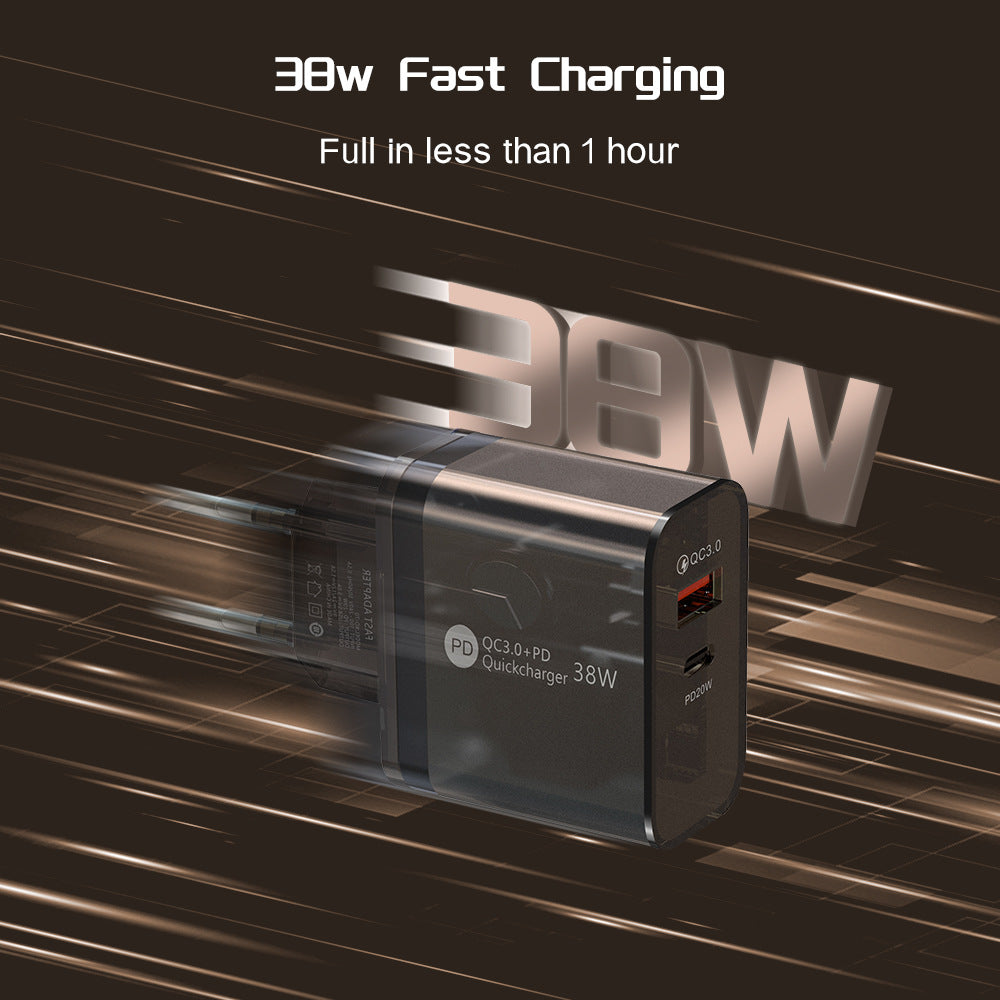 Adaptateur de charge transparent 38W