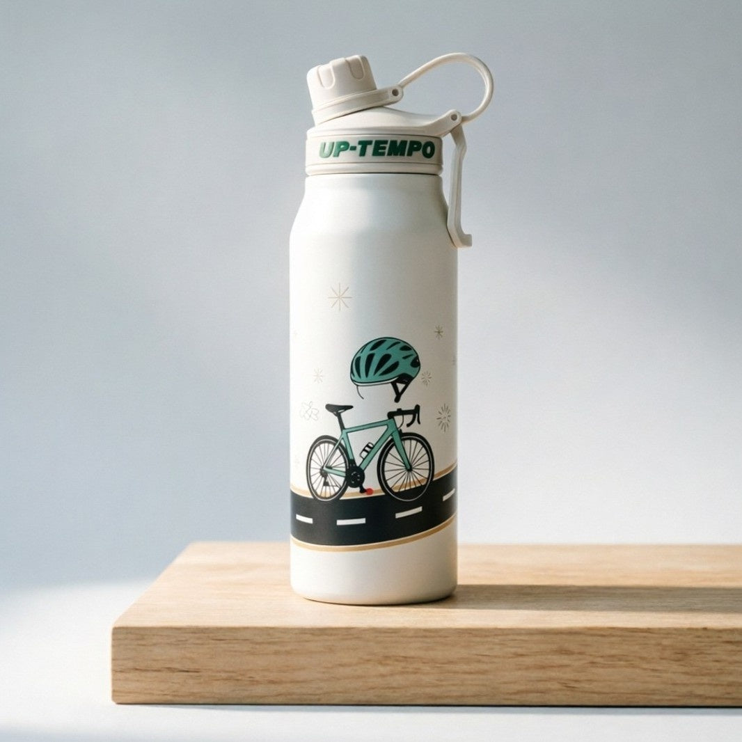 Acier inoxydable Portable de grande capacité pour vélo extérieur