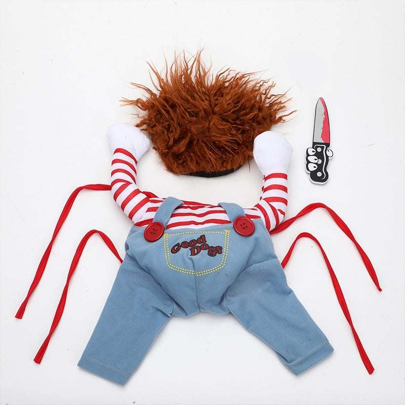 Vêtements de chat Western Cowboy Funny Outfit