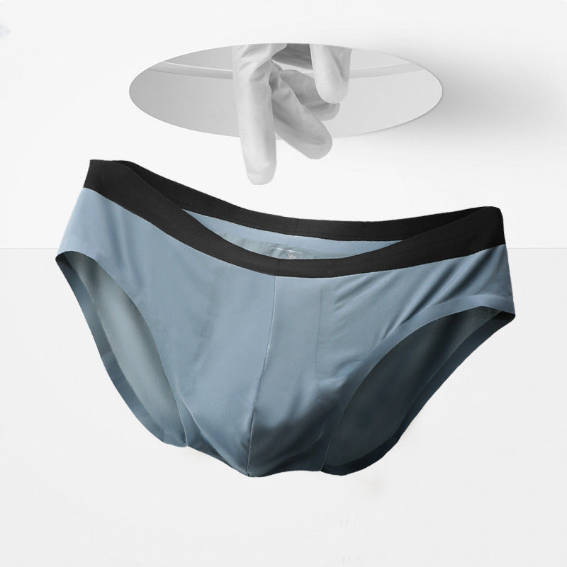 Sous-vêtements hommes Ice Silk Seamless Ultra-mince été