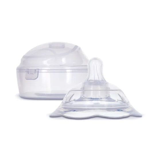 Mamelon d'alimentation interne de correction à double couche en silicone