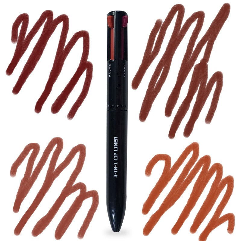 4 stylo de maquillage en 1 stylo de maquillage multifonctionnel avec eyeliner