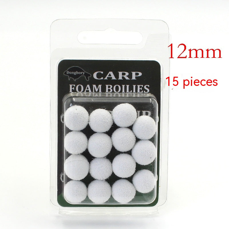 Super Grandes Perles de pêche de flottaison Carpe Pêche Foam Float Inverser Lure Blanc Amour