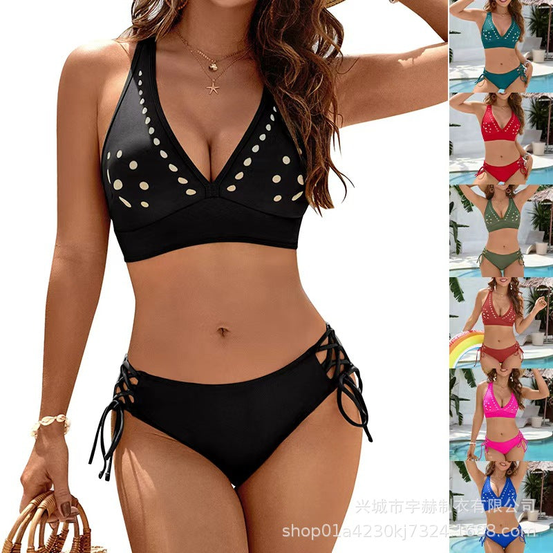 Bikini bicolore pour femmes