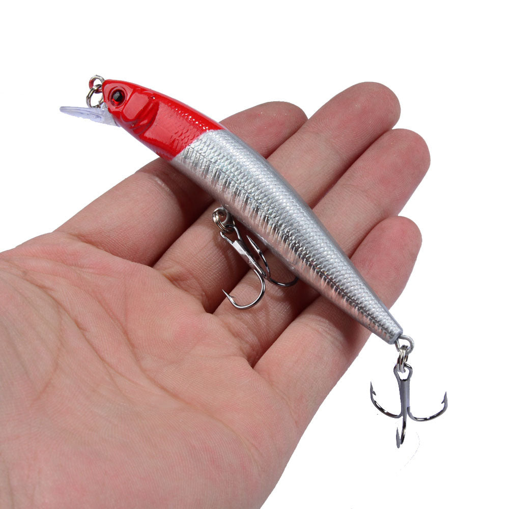 10 Couleur Minorua Bait Plastic Biomimetic Fausse Fausse Bait