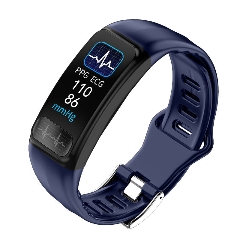 Bracelet de sport intelligent PPG ECG ECG Fréquence cardiaque et surveillance de la pression artérielle