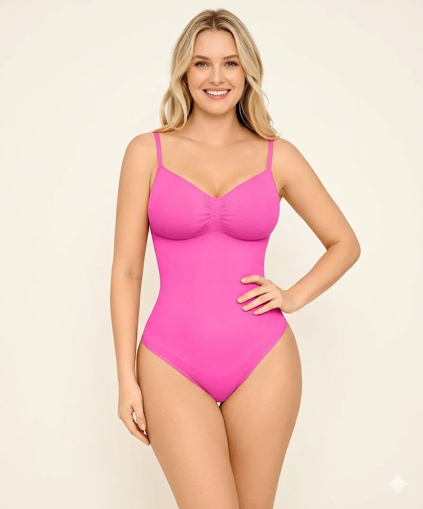 Sans couture Covered Bust Jumpsuit String Bodysuit Fit Comfort Slimming Womenswear 1 Respirant