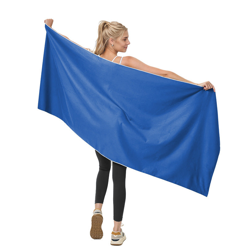 Serviette en microfibre à séchage rapide Serviette de bain polyvalente extérieure