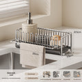 Kitchen Acier inoxydable Dishwhabil Porte-clac de séchage