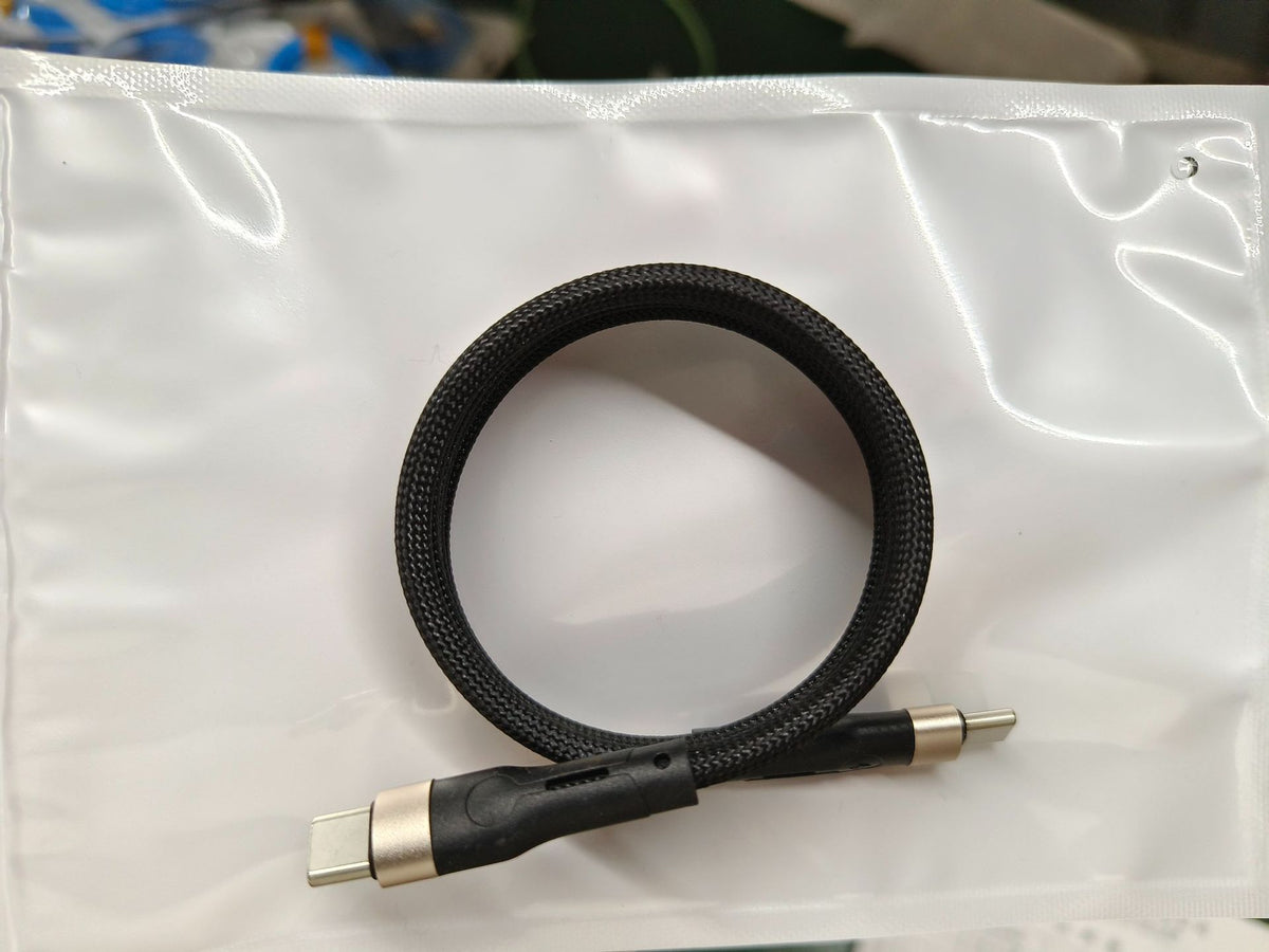 Stockage magnétique PD charge rapide Typec Magic Corde câble de données tissé