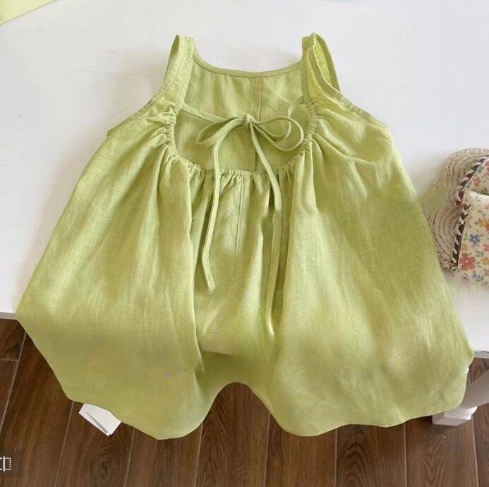 Robe de veste de mode estivale à finition douce pour les filles