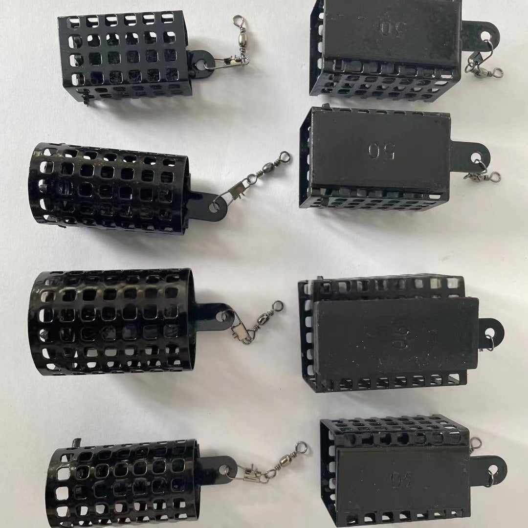 Cages de fer carrés et ronds pour le bain de terre