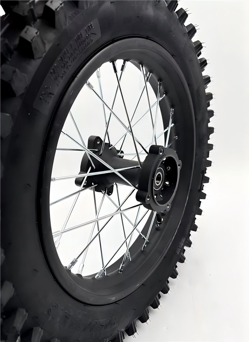 90 -14 roue arrière de moto roue arrière en acier Roue arrière hors route pour 14 moto