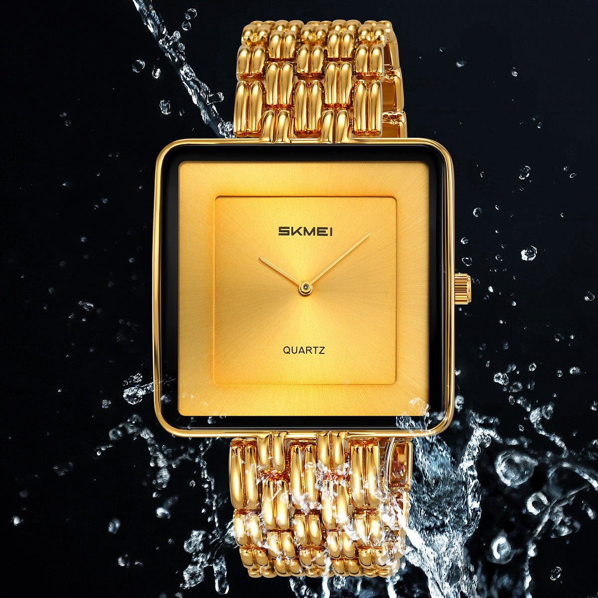 Skmei Simple Square Retro montre Quartz élégant pour homme