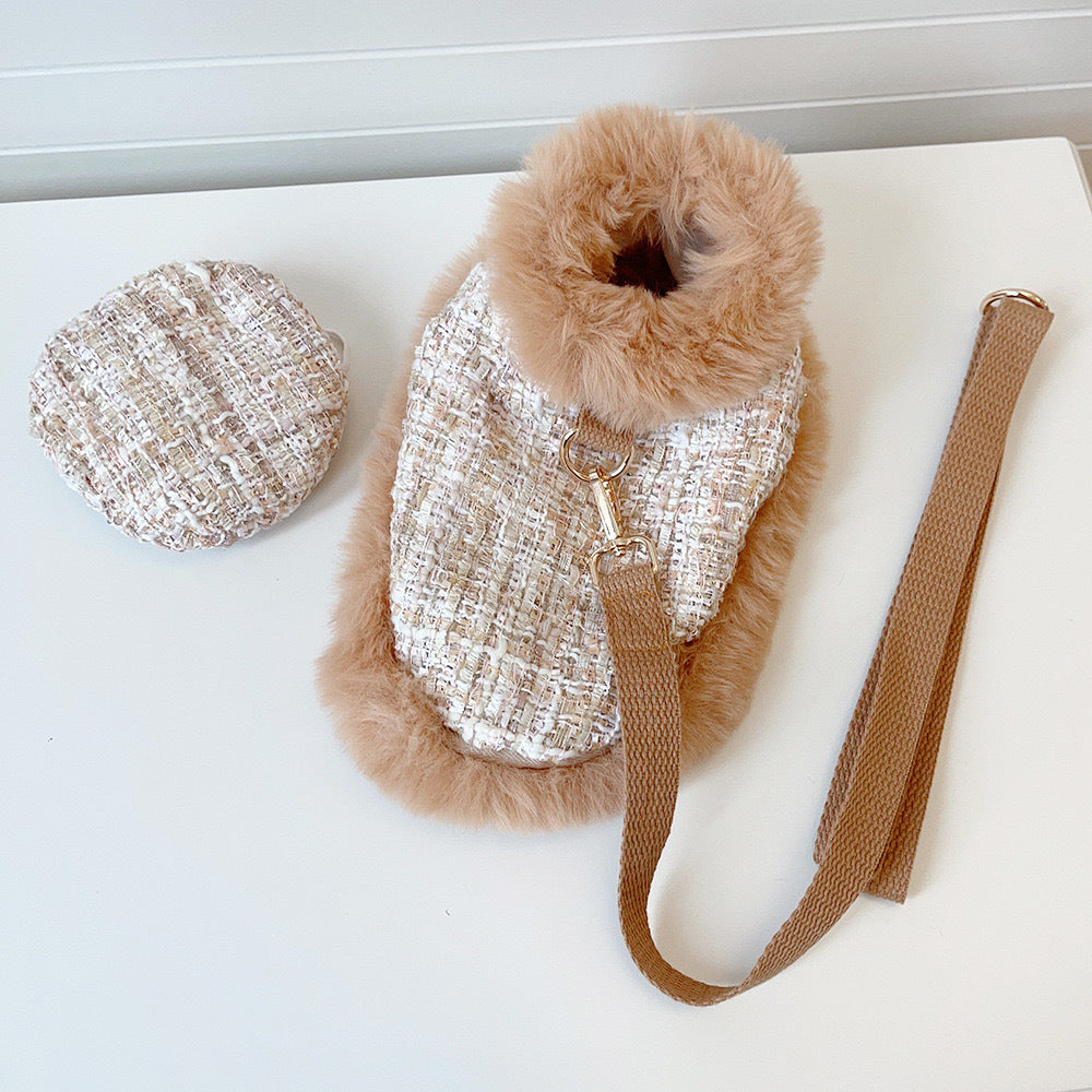 Jupe souple compatible avec la laisse du chien