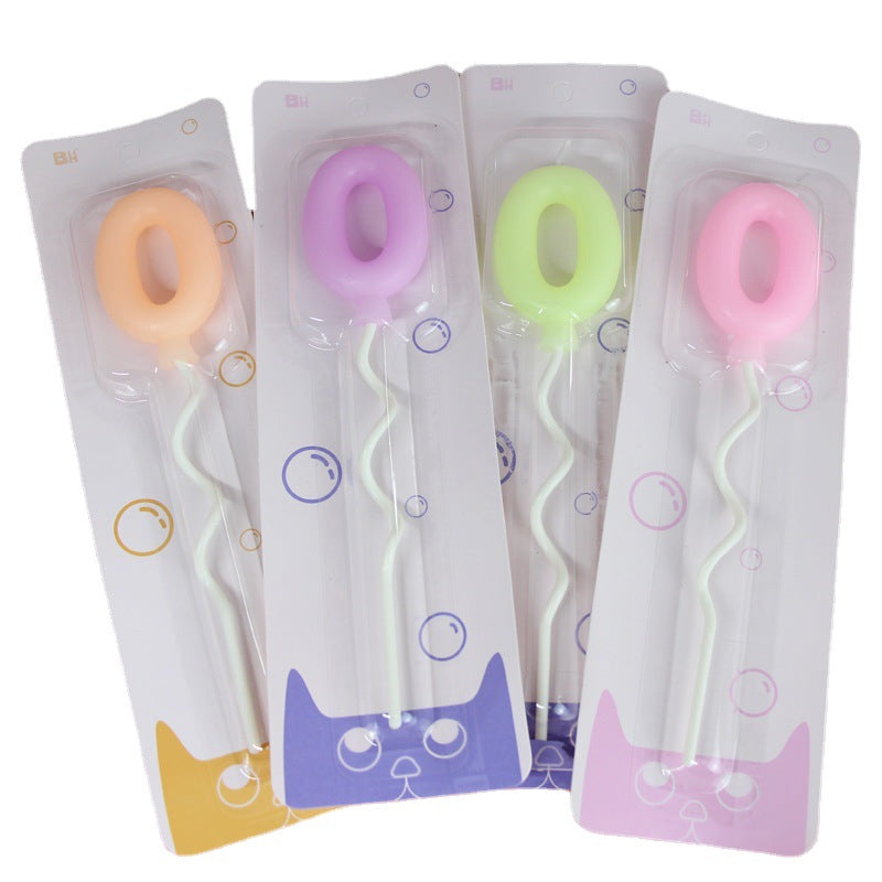 Ballons rotatifs Bougies numériques Bougies d'anniversaire