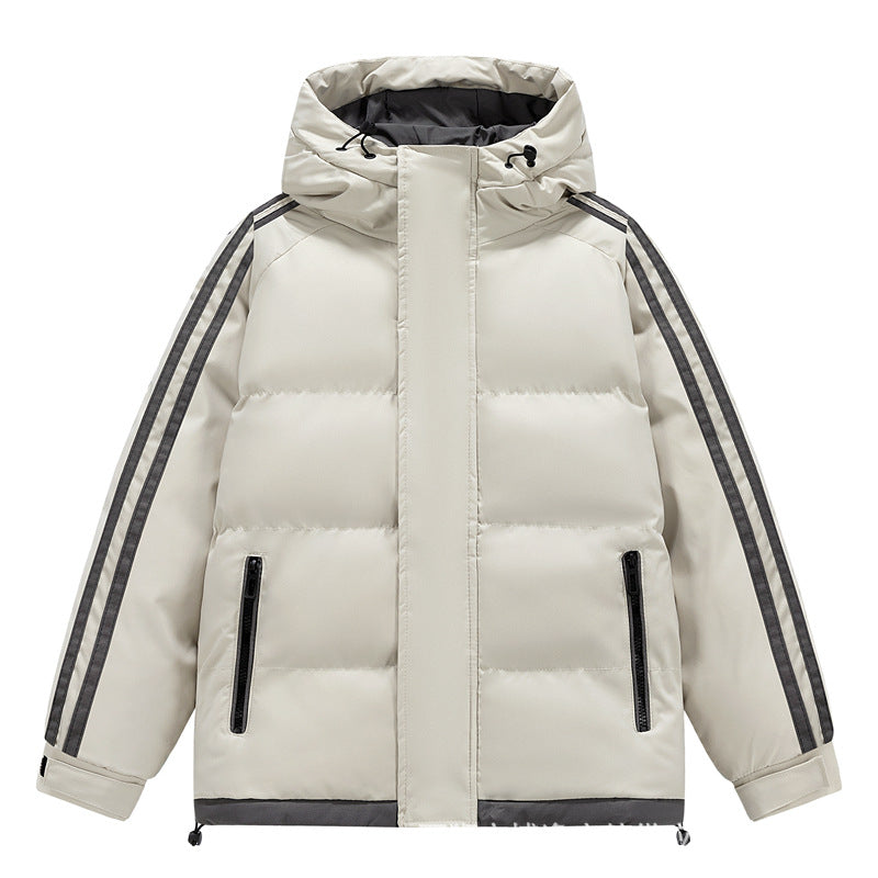 Veste de protection à capuche à épaulettes pour couples