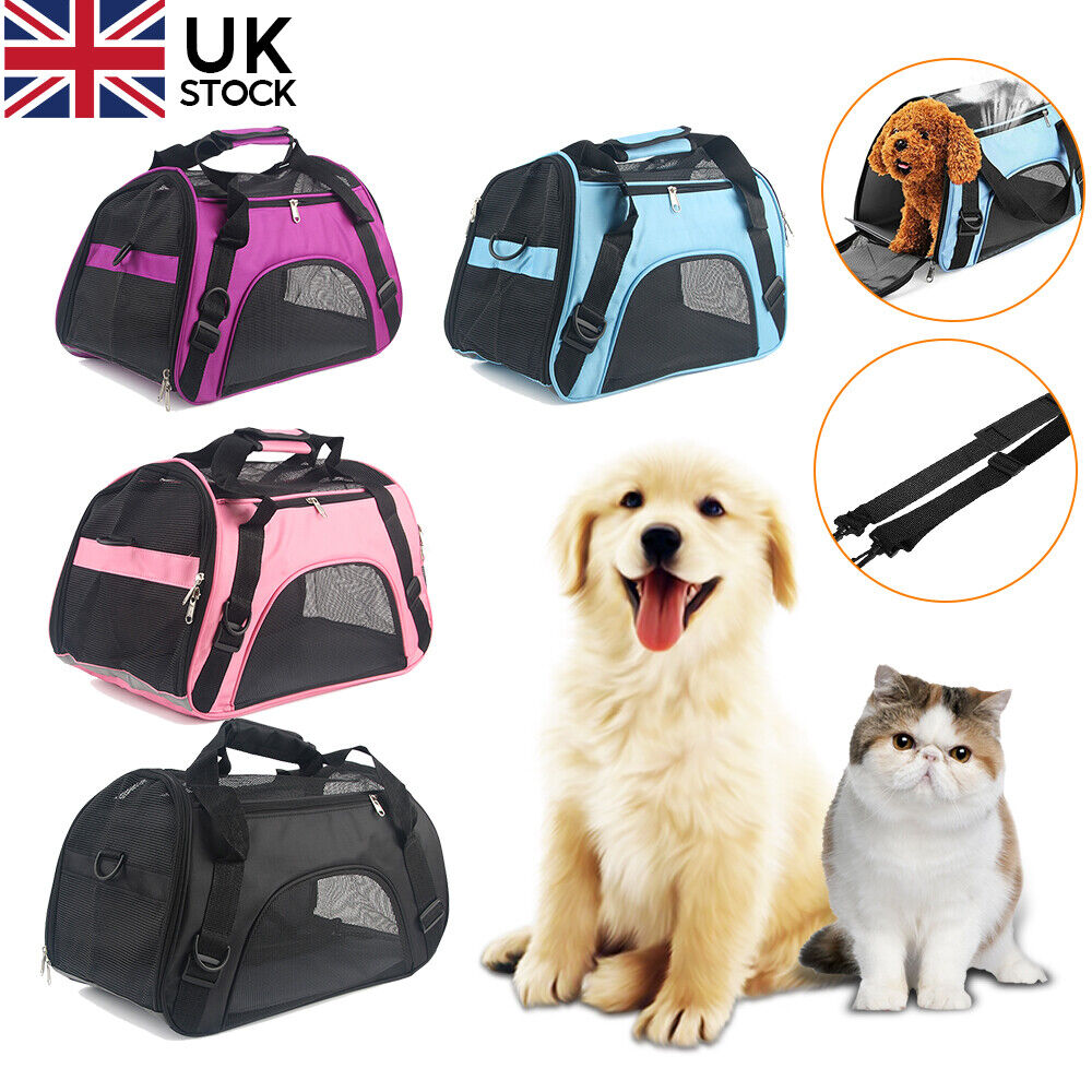 Grand sac de transport d'animaux de compagnie AVC Portable Soft Fabric Pold Dog Chat Puppy Travel Bag
