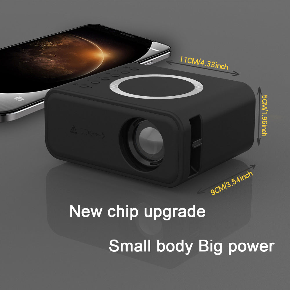 Mini projecteur portable - Résolution autochtone TFT LCD 320x240