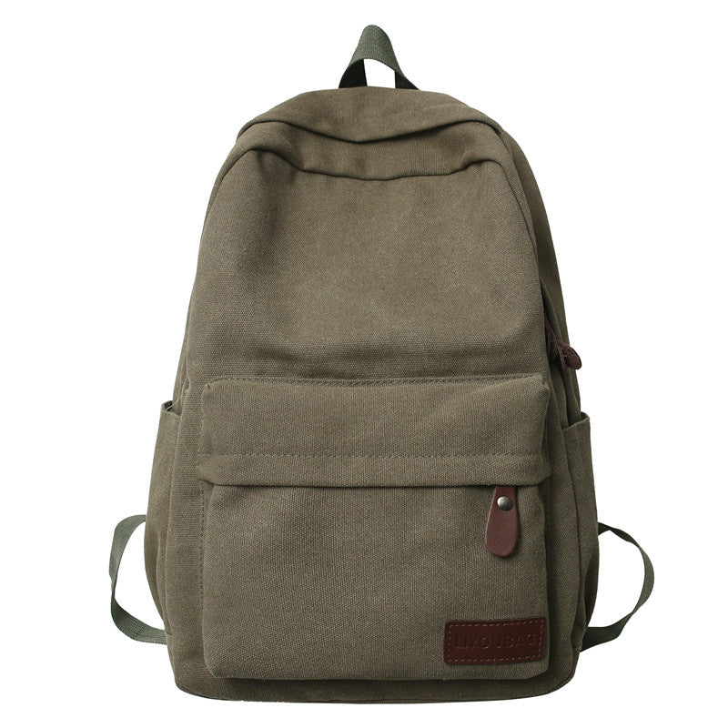 Sac à dos en toile Grande capacité Voyage en plein air Oxford Cloth