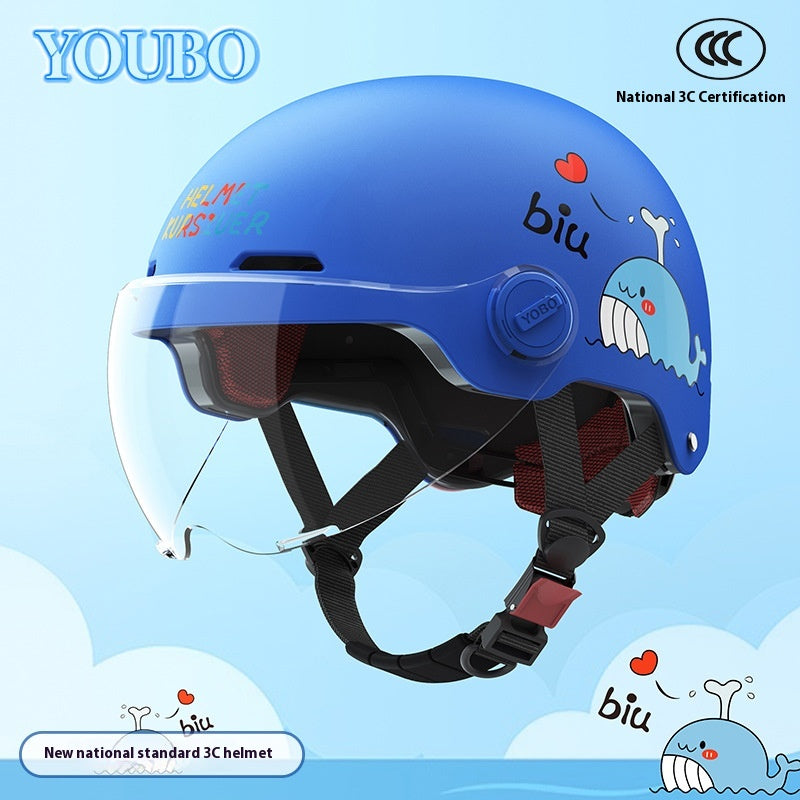 Casque de vélo électrique de skateboard respirant pour enfants