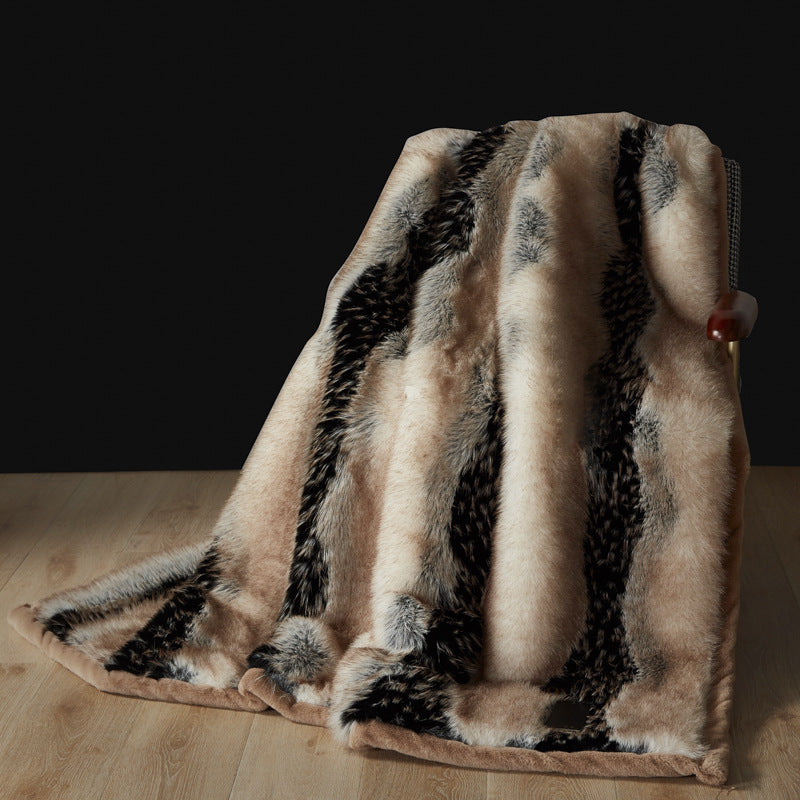 Couverture de lancer d'hiver pour le canapé