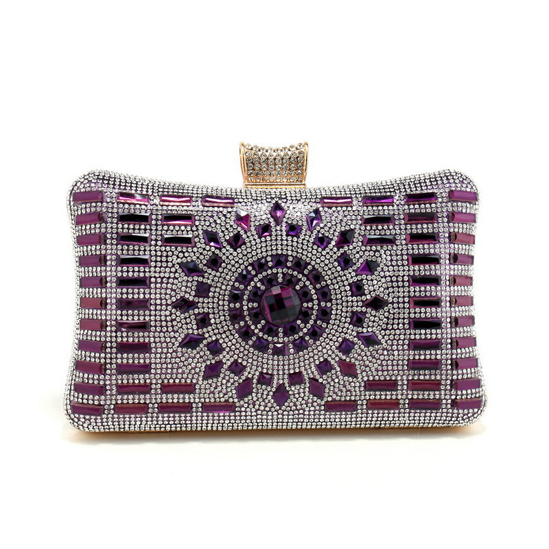 Sac de dîner en diamant de luxe Cheongsam pour femmes