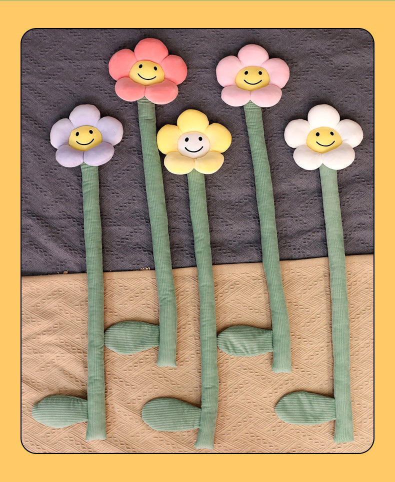 Poupée Cute Cartoon Sunflower Rideau Buckle Plush