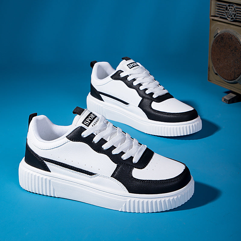 Chaussures blanc polyvalent respirant Style coréen pour les étudiants