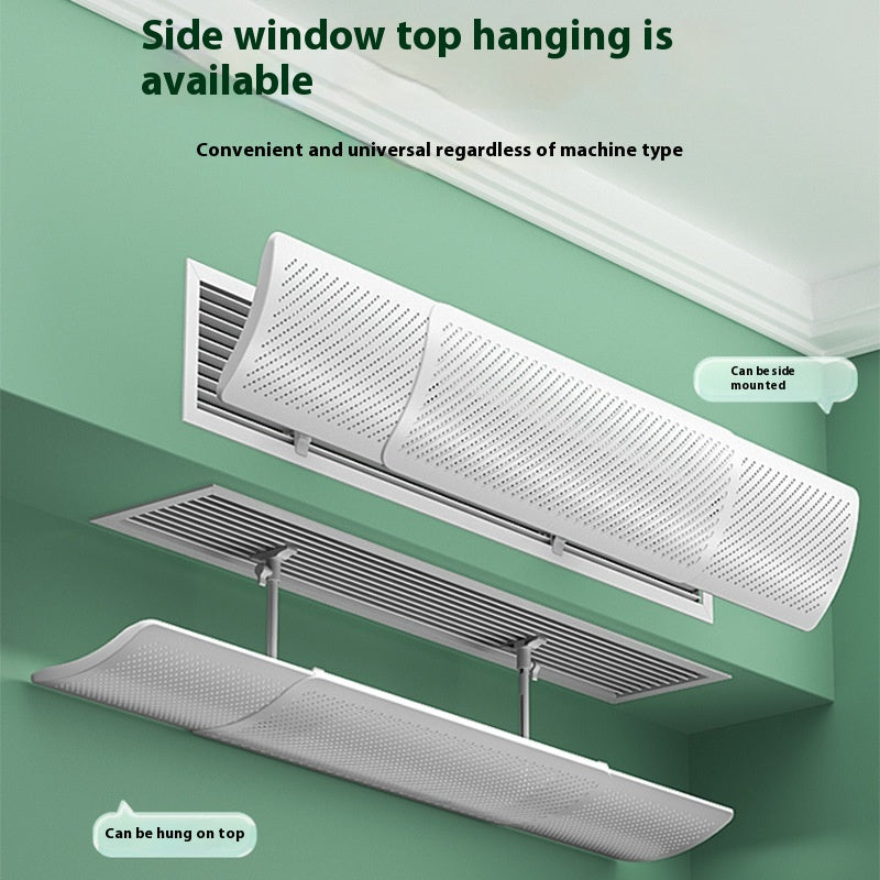Air conditionné central d'usage général conduit climatisation sortie d'air anti-droit Bl