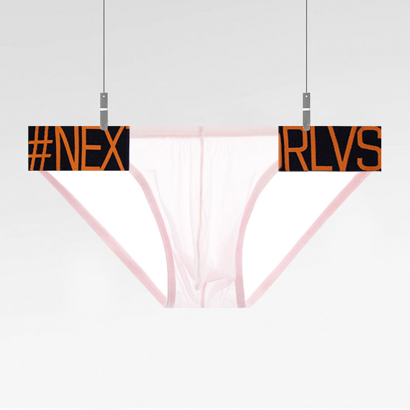 Slips hommes transparents High Fork Sports Low Waist Panty
