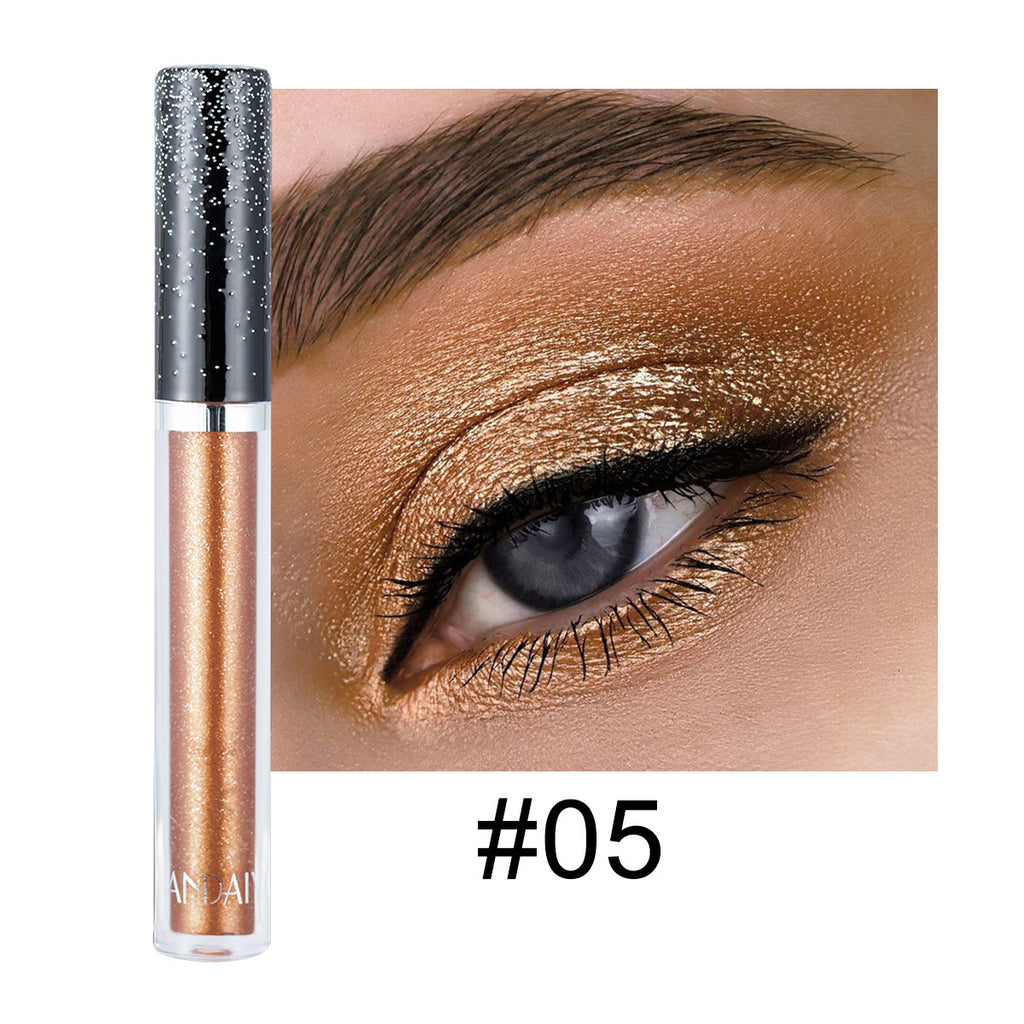 Diamant 12 couleurs Liquid Eye Shadow psychédélique Pearlescent