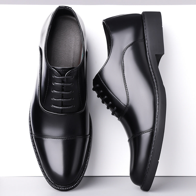Robe d'affaires Oxford Design à trois yeux Chaussures en cuir de style britannique