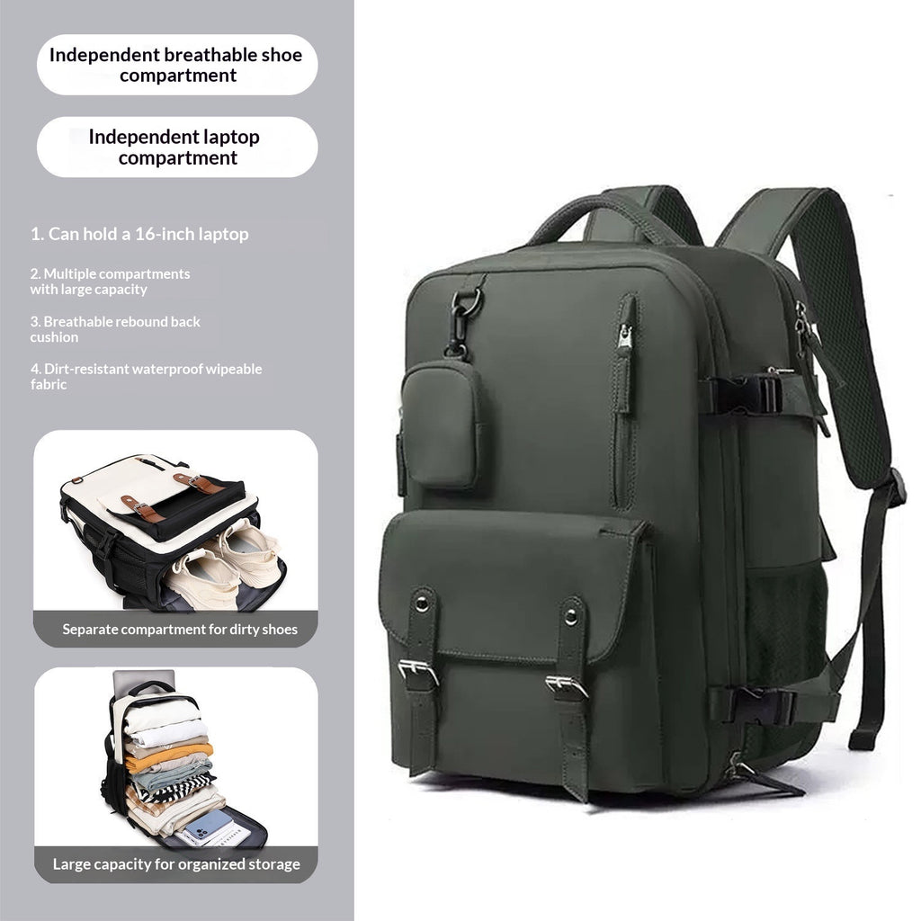 Large Capacity Student Travel Laptop Backpack