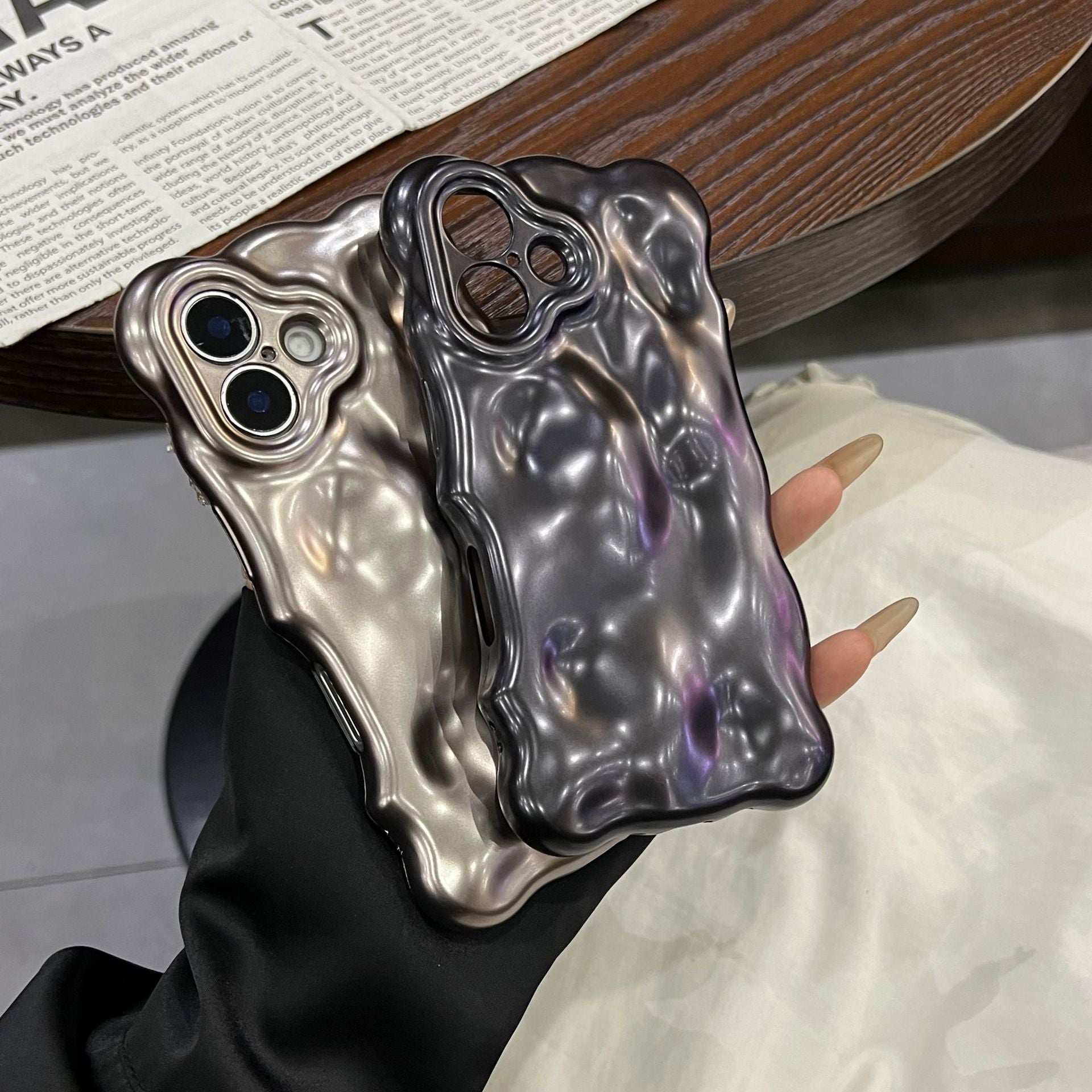 Coque à bulles mats de haute qualité
