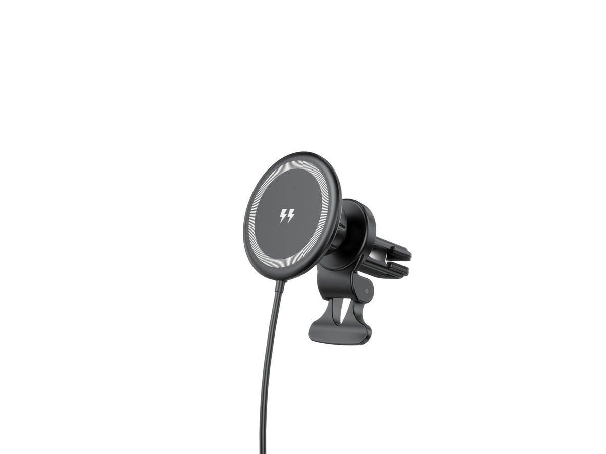 Chargeur sans fil de support magnétique d'aspiration de voiture