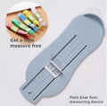 Baby Foot Measuring Device-Blue-1 pack