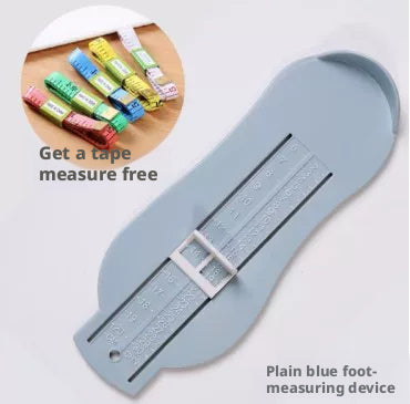 Baby Foot Measuring Device-Blue-1 pack