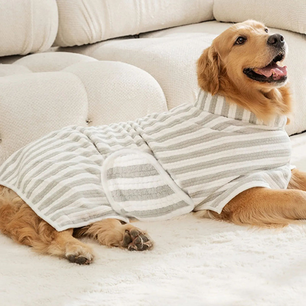Serviette de bain pour chien ultra-absorbant pour chien