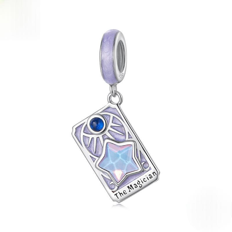 Carte de Tarot de style rétro Accessoires pendentif bricolage