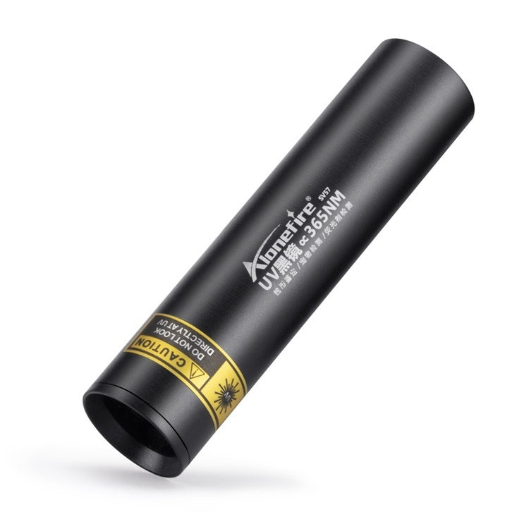 365nm Rechargeable UV Flashlight Violet Light Fluorescent Banknote Detector Anti-Counterfeit