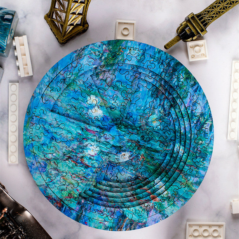 Le déchiffrement de Lily de l'eau est extrêmement difficile 1000 pièces de puzzle