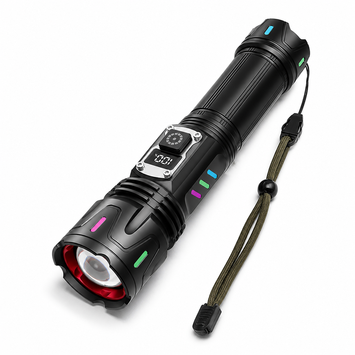 Lampe de poche LED 3210 pour camping en plein air