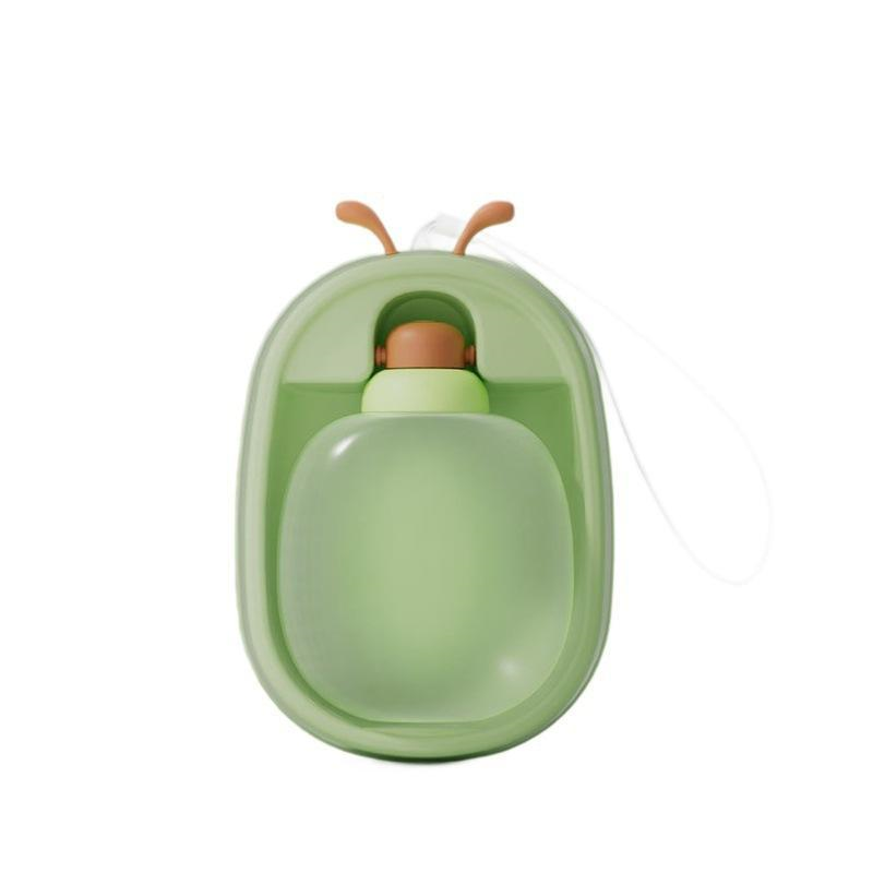 Bouteille d'eau portable pour animaux de compagnie avec des bois mignons