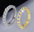 Anneau de Moissanite en Argent Sterling pour femmes