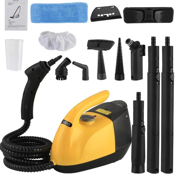 Nettoyeur multi-usage Steamer 21-Piece Accessory Kit Sol Mop Nettoyeur à vapeur portatif