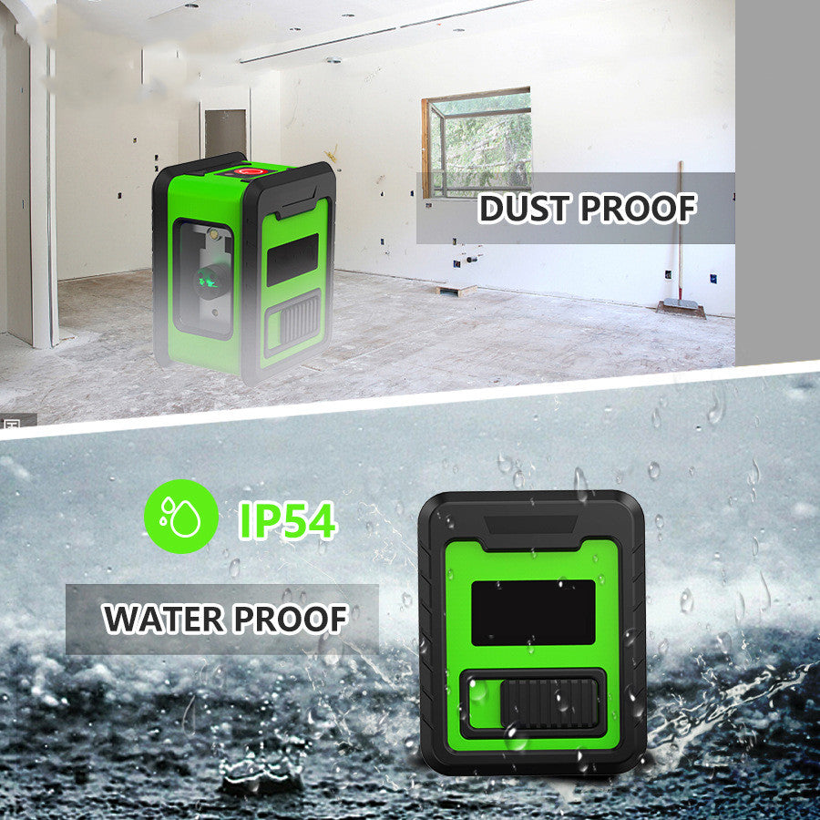 Mini laser infrarouge portable Horizontal lumière verte