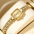 Montre Niche Vintage Petite Gold pour femmes