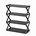 Raquette à quatre rangées de chaussures Narrow - Organisateur de chaussures simple pour la maison